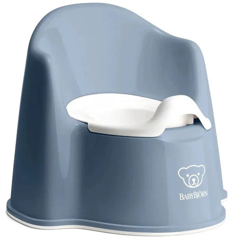 Babybjorn Potty Chair (Deep Blue/White)