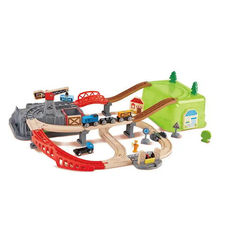 Hape - Railway Bucket-Builder-Set