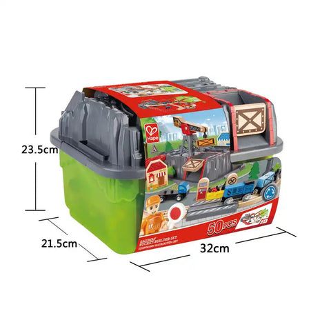 Hape - Railway Bucket-Builder-Set