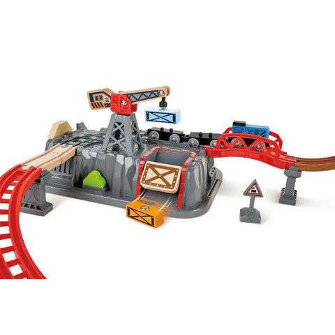 Hape - Railway Bucket-Builder-Set