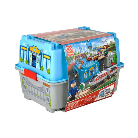 Hape - Super Cityscape Transport Bucket Set