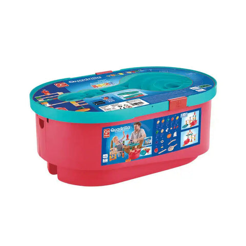 Hape - Quadrilla Stack Track Bucket Set