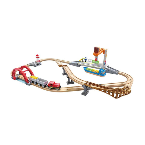 Hape - Sea & Rail Cargo Transport Set