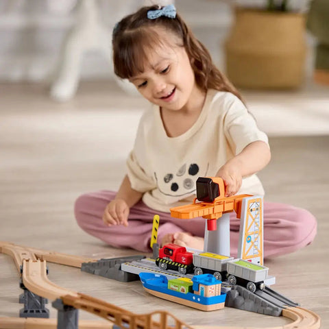 Hape - Sea & Rail Cargo Transport Set