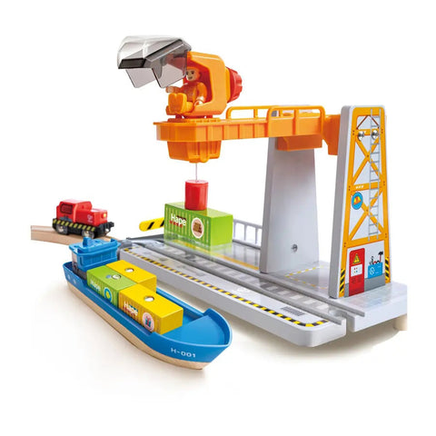 Hape - Sea & Rail Cargo Transport Set