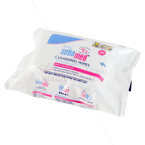 Buy Sebamed Baby Cleansing Wipes 25 PC Online - Kulud Pharmacy