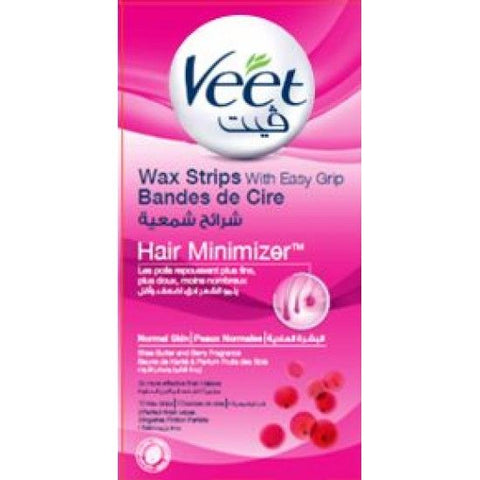 Buy Veet Wax Normal Skin Strips 12 PC Online - Kulud Pharmacy