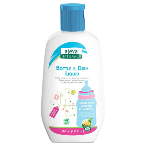 Aleva Naturals Bottle & Dish Liquid Water Lily - Travel Size - 100Ml