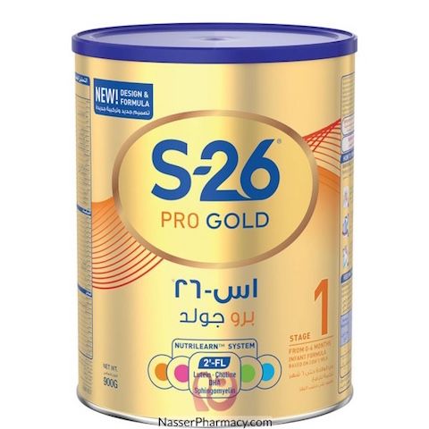Buy S-26 Pro Gold 1 Milk Formula 900 GM Online - Kulud Pharmacy