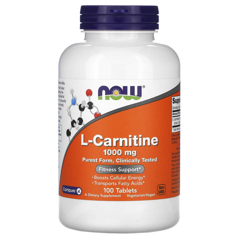 Buy NOW L-CARNITINE 1000MG 100 TABS  Online - Kulud Pharmacy