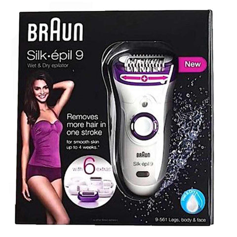 Braun Silkepil W/D 9-561