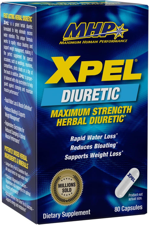 Buy MHP XPEL DIURETIC 80 CAPSULES Online - Kulud Pharmacy