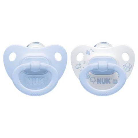 Buy Nuk 0-6 Month Blue Soother 2 PC Online - Kulud Pharmacy