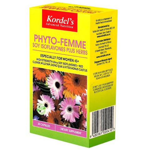 Buy Kordels Phyto Femme Capsule 30 PC Online - Kulud Pharmacy