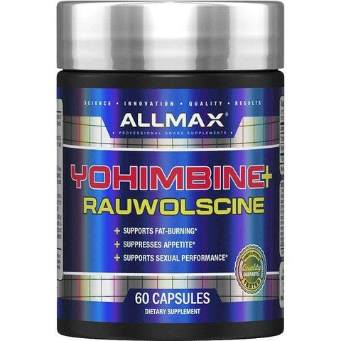 Buy ALLMAX YOHIMBINE + RAUWOLSCINE 60 CAPSULES Online - Kulud Pharmacy