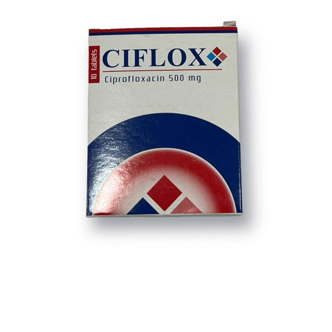 Buy Ciflox Tablet 500 Mg 10 PC Online - Kulud Pharmacy