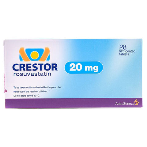 Buy Crestor Tablet 20 Mg 28 PC Online - Kulud Pharmacy