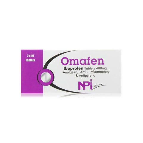 Buy Omafen Tablet 400 Mg 20 Tab Online - Kulud Pharmacy