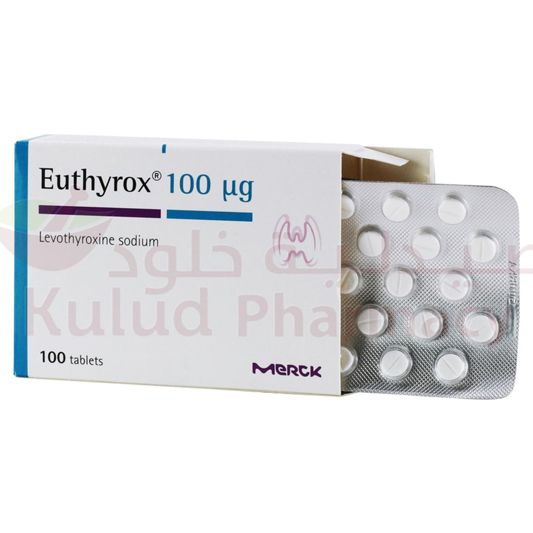 Euthyrox 100mcg Tablets 100's | Kulud Pharmacy