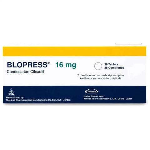 Buy Blopress Tablet 16 Mg 28 PC Online - Kulud Pharmacy