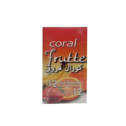 Coral Frutte Condom 12 PC | Condoms Coral Frutte Condom 12 PC | Condoms