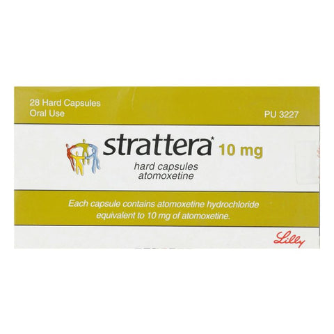 Buy Strattera Capsule 10 Mg 28 PC Online - Kulud Pharmacy