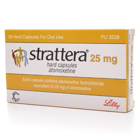Buy Strattera Capsule 25 Mg 28 PC Online - Kulud Pharmacy
