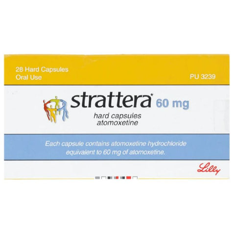 Buy Strattera Capsule 60 Mg 28 PC Online - Kulud Pharmacy