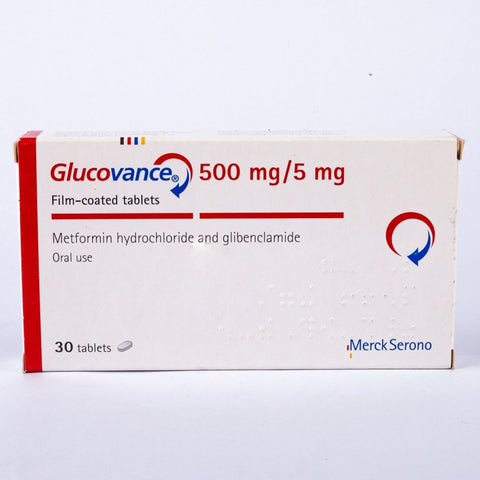 Buy Glucovance Tablet 500/5 Mg 30 PC Online - Kulud Pharmacy