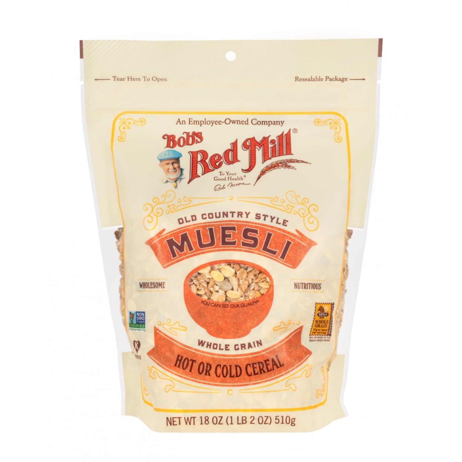 Bob's Red Mill - Muesli Cereal 510g | Cereal, Oats & Granola Bob's Red Mill - Muesli Cereal 510g | Cereal, Oats & Granola