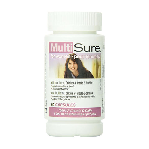 Webber Naturals Multisure Women Capsule 60 PC | Kulud Pharmacy