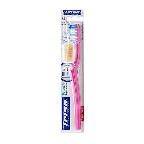 Buy Trisa Fresh Med+ Travel Cap Toothbrush 1 PC Online - Kulud Pharmacy