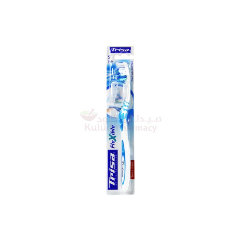 Trisa Flexible Soft Toothbrush 1 PC | Toothbrushes Trisa Flexible Soft Toothbrush 1 PC | Toothbrushes