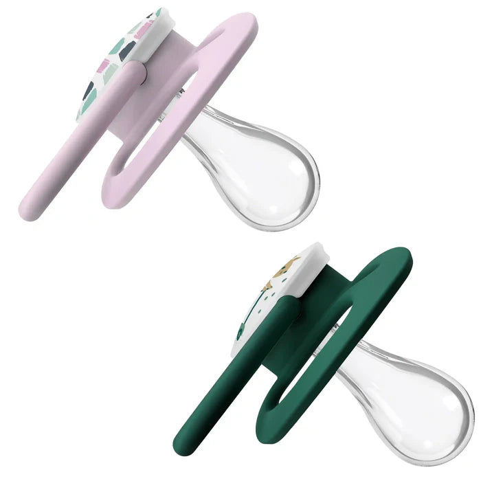 Dr.Browns Advantage Pacifier - Stage 2 (Pink, 2-Pack) | Pacifiers Dr.Browns Advantage Pacifier - Stage 2 (Pink, 2-Pack) | Pacifiers