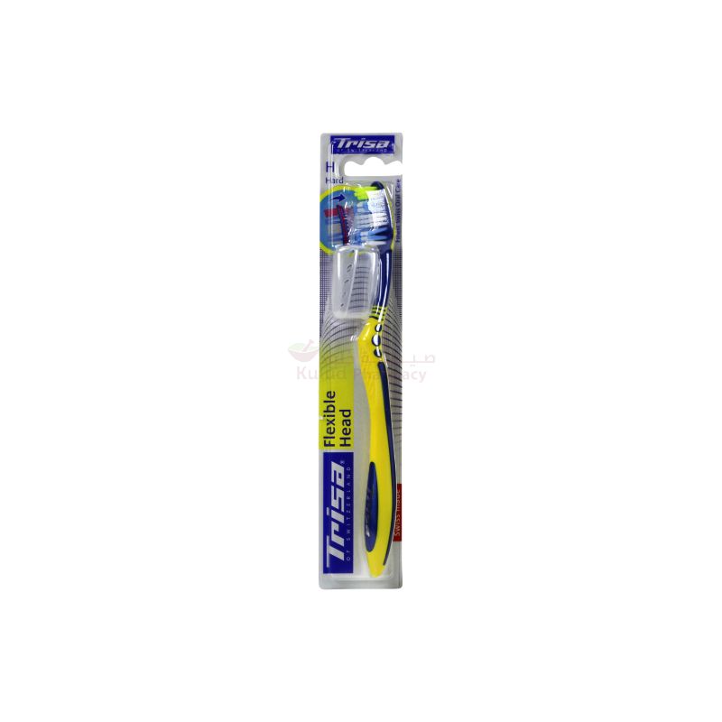 Trisa Flexhead Hard Toothbrush 1 PC | Toothbrushes Trisa Flexhead Hard Toothbrush 1 PC | Toothbrushes