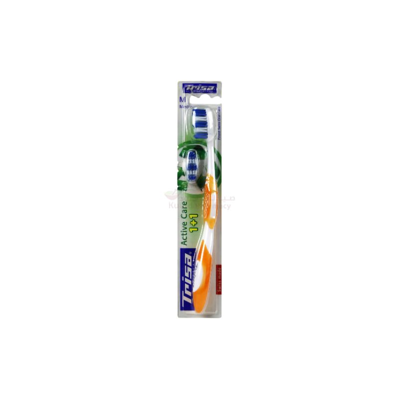 Trisa Active Care Medium Toothbrush 1 PC | Toothbrushes Trisa Active Care Medium Toothbrush 1 PC | Toothbrushes