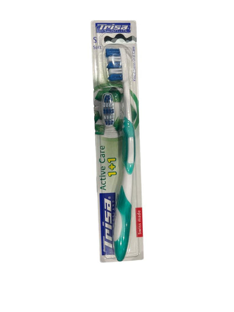 Buy Trisa Active Care Soft Toothbrush 1 PC Online - Kulud Pharmacy