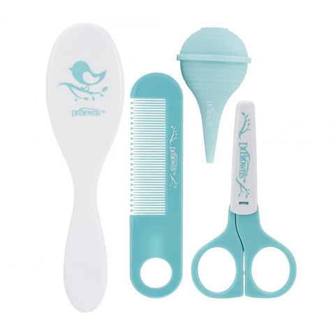 Dr.Browns Baby Care Kit (Brush, Comb, Nasal Aspirator, Nail Scissors)