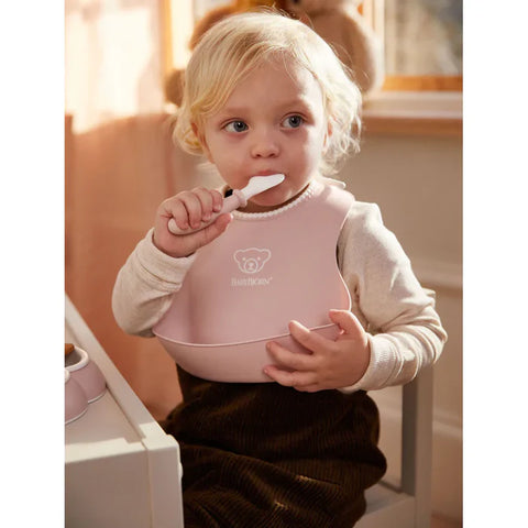 Babybjorn Baby Bib (Powder Pink)