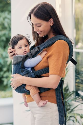 Babybjorn Baby Carrier Harmony - 3D Mesh ( Navy Blue)