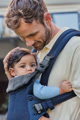 Babybjorn Baby Carrier Harmony - 3D Mesh ( Navy Blue)