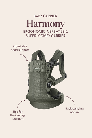 Babybjorn Baby Carrier Harmony - 3D Mesh ( Navy Blue)