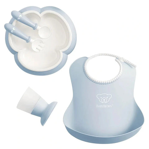 Babybjorn Baby Dinner Set (Powder Blue)