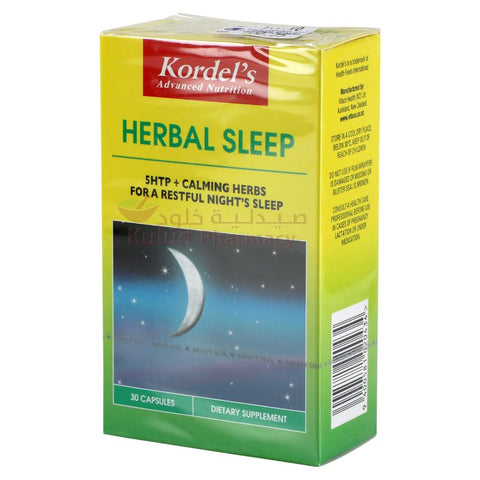 Buy Kordels Herbal Sleep Modified-Release Capsule, Hard 30 PC Online - Kulud Pharmacy