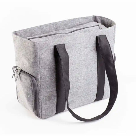 Dr. Browns Breast Pump Carryall Tote Bag, Heather Gray For Web