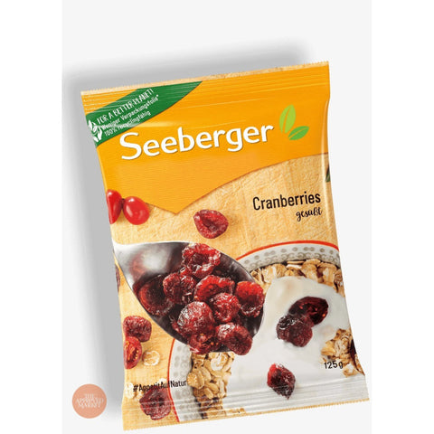 Seeberger Cranberries 125g