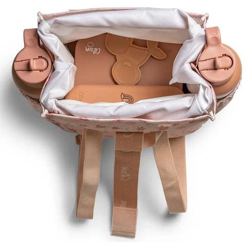 حقيبة غداء سيترون 2023 معزولة وقابلة للطي على شكل زهرة