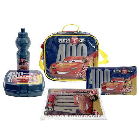 Disney Cars Piston Cup 16" 6-In-1 Trolley Box Set