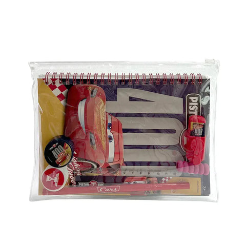 Disney Cars Piston Cup 16" 6-In-1 Trolley Box Set