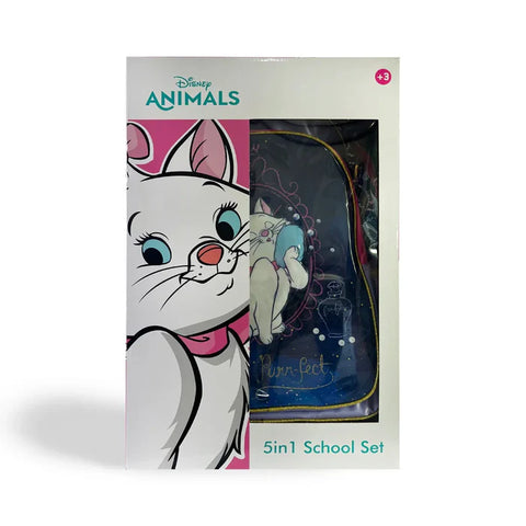 Disney Marie Pretty Puurfect 18" 5-In-1 Trolley Box Set